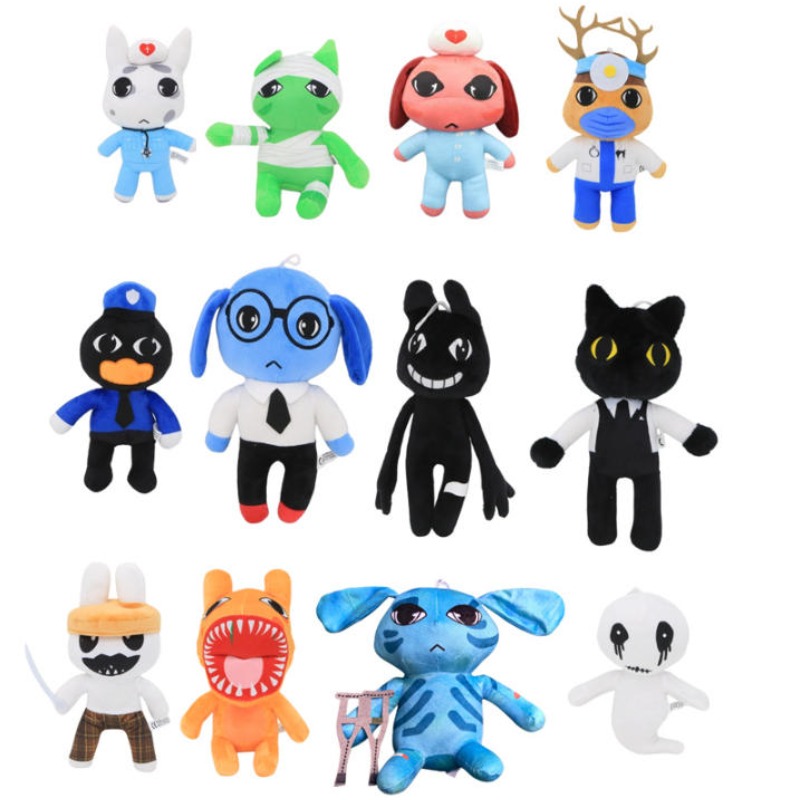 Anime Fan Merchandise - Horror Game Animal Hospital Plush Dolls,Soft