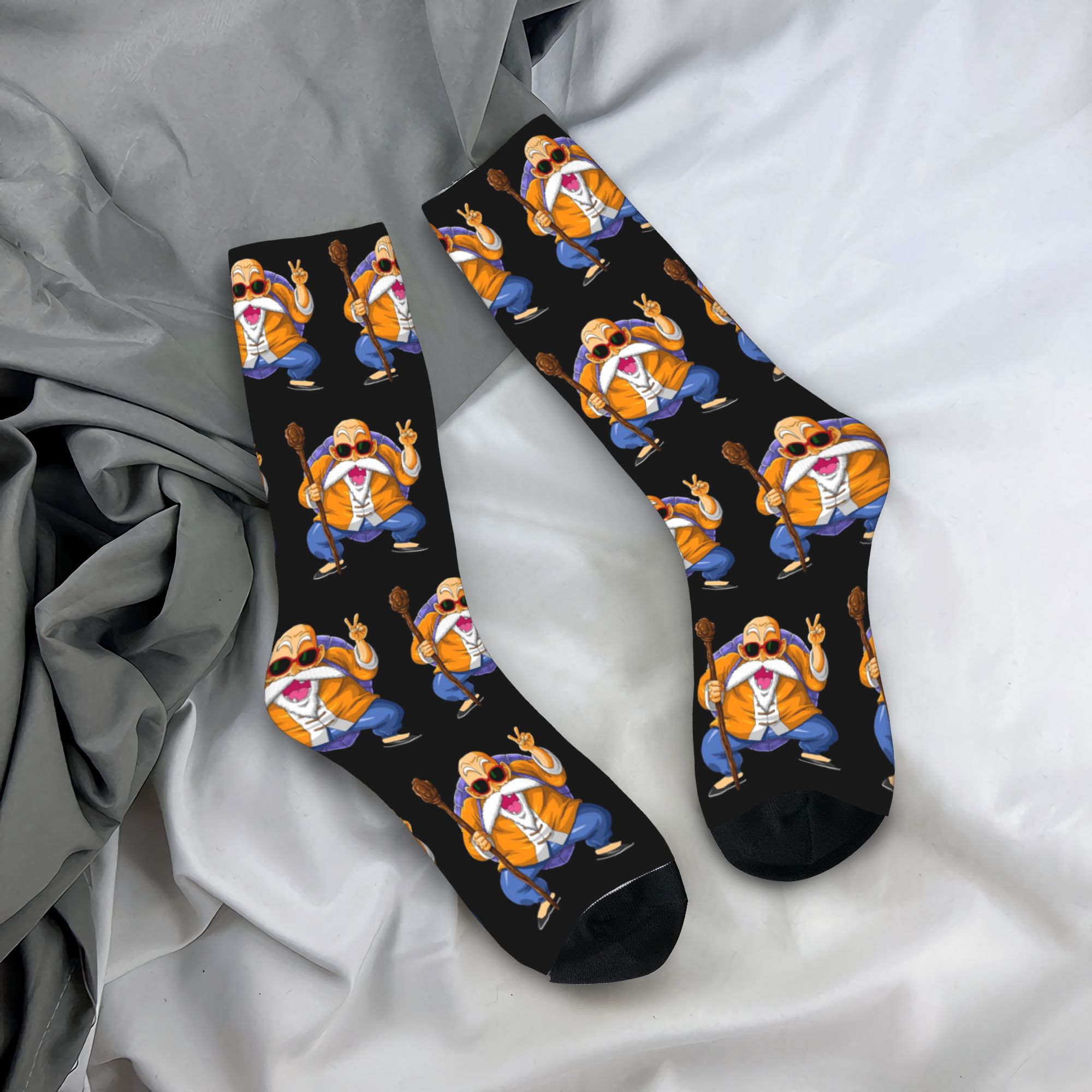 Anime Merch Ideas - D-Dragon-Ball-L DragonBallZ ROSHI Socks Merch For