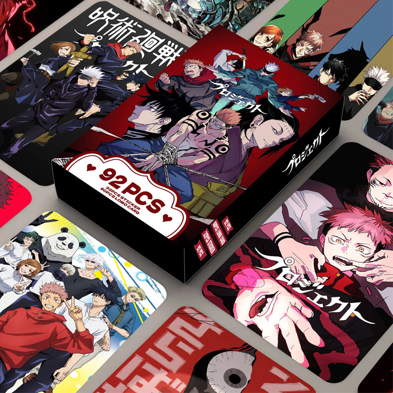 92 Pcs Cards Jujutsu Kaisen Do - Anime Merchandise Japan recension och pris