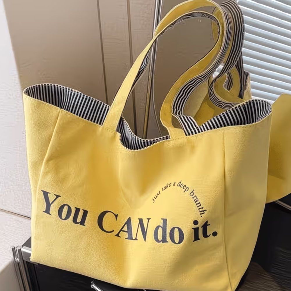 Fashionable Striped Printed Le - Anime Tote Bag recension och pris